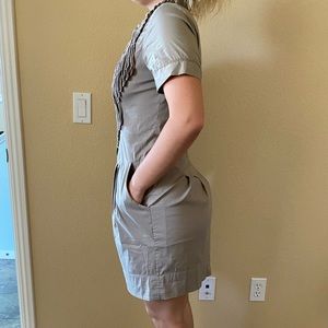 Light olive green dress